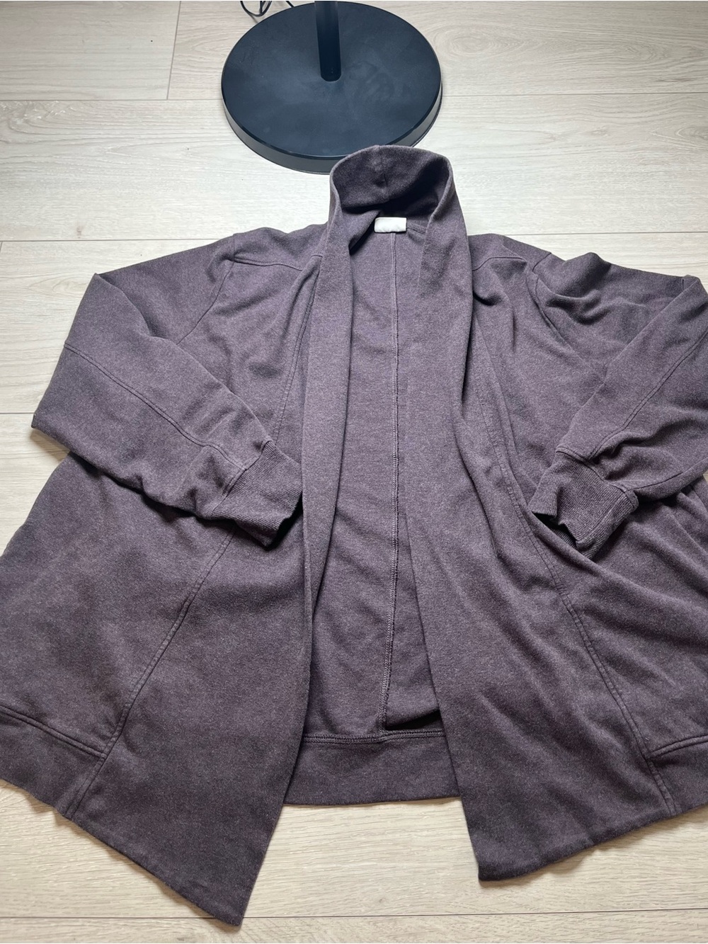 Pact Shrug Cardigan With Pockets Size Large Women’s Plumb Organic Cotton